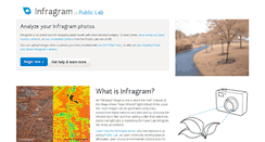 Desktop Screenshot of infragram.org