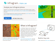 Tablet Screenshot of infragram.org